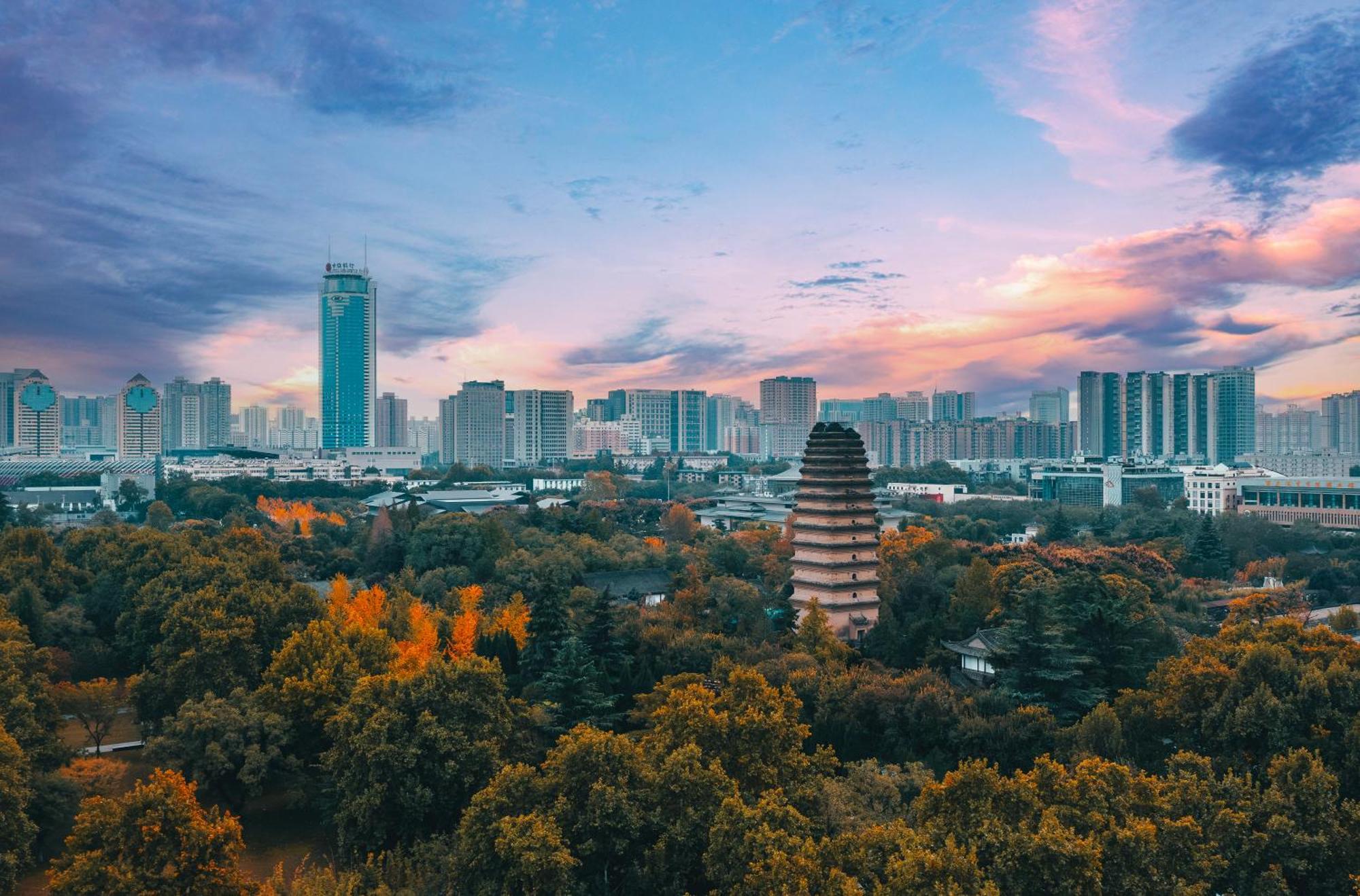 Отель Crowne Plaza Xi'An By Ihg Экстерьер фото